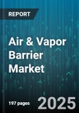 Air & Vapor Barrier Market by Material Type (Liquid Applied, Sheet Membrane), Application Method (Fully Adhered, Mechanically Attached, Self Adhered), End Use Sector, Technology Type, Distribution Channel - Global Forecast 2025-2030- Product Image