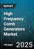 High Frequency Comb Generators Market by Technology (Electro Optic Modulation, Fiber Based, Microresonator Based), Application (Medical Diagnostics, Metrology, Spectroscopy), End User, Wavelength Range, Output Power - Global Forecast 2025-2030- Product Image