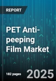 PET Anti-peeping Film Market by Application (ATMs & Kiosks, Control Panels, Laptops & Notebooks), End-User (Automotive, Consumer Electronics, Defense & Security), Film Type, Thickness, Material Source, Sales Channel - Global Forecast 2025-2030- Product Image