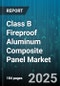 Class B Fireproof Aluminum Composite Panel Market by Application (Exterior, Interior), End Use (Commercial, Industrial, Public Infrastructure), Thickness, Coating, Installation Type, Panel Composition, Sales Channel - Global Forecast 2025-2030 - Product Image
