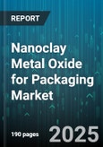 Nanoclay Metal Oxide for Packaging Market by Application (Consumer Packaging, Food Packaging, Industrial Packaging), Packaging Format (Coatings, Flexible Films, Rigid Containers), Product Composition, End Use Industry - Global Forecast 2025-2030- Product Image
