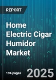 Home Electric Cigar Humidor Market by Distribution Channel (Online Retail, Specialty Stores), Product Type (Cabinet, Desktop), Capacity, Price Range, Power Source, Humidity Control Type, Application - Global Forecast 2025-2030- Product Image