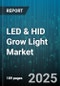 LED & HID Grow Light Market by Light Source Type (HID, LED), End User (Commercial, Residential), Spectrum, Fixture Type, Sales Channel, Application, Pricing Tier, Power Rating, Cultivation Method - Global Forecast 2025-2030 - Product Thumbnail Image