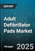 Adult Defibrillator Pads Market by Technology (Carbon-Fiber Pads, Metal Contact Pads), Connector Type (Proprietary Connector, Universal Connector), Device Type, Material, End User, Price Range, Sales Channel - Global Forecast 2025-2030- Product Image