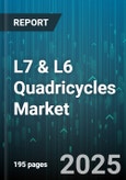 L7 & L6 Quadricycles Market by Propulsion (Electric, Internal Combustion Engine), Vehicle Class (L6, L7), Application, Seating Capacity - Global Forecast 2025-2030- Product Image