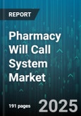 Pharmacy Will Call System Market by End User Type (Hospital Pharmacies, Mail Order Pharmacies, Retail Pharmacies), Deployment Mode (Cloud Based, On Premises), Delivery Type, Sales Channel, Component Type - Global Forecast 2025-2030- Product Image