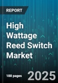 High Wattage Reed Switch Market by End User Industry (Aerospace & Defense, Automotive, Consumer Electronics), Contact Form (4PDT, DPDT, SPDT), Mounting Type, Installation Type - Global Forecast 2025-2030- Product Image