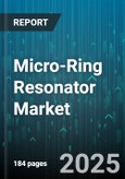 Micro-Ring Resonator Market by Application (Modulation, Optical Filtering & Switching, Sensing), Technology Platform (Indium Phosphide, Polymer, Silicon Nitride), End User, Wavelength - Global Forecast 2025-2030- Product Image