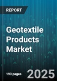 Geotextile Products Market by Application (Agriculture, Civil Engineering, Erosion Control), Product Type (Knitted, Non Woven, Woven), Material, Function, Distribution Channel - Global Forecast 2025-2030- Product Image