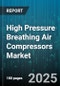 High Pressure Breathing Air Compressors Market by Type (Centrifugal, Reciprocating, Rotary Screw), Technology (Oil Free, Oil Injected), Pressure Level, Drive Type, Stage, Application - Global Forecast 2025-2030 - Product Image
