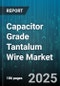 Capacitor Grade Tantalum Wire Market by Application, Manufacturing Process, Distribution Channel, Product Type, Surface Finish, End Use Industry, Wire Diameter - Global Forecast 2025-2030 - Product Image