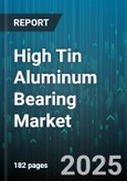 High Tin Aluminum Bearing Market by Distribution Channel (Aftermarket, Oem), Alloy Grade (High Strength Grade, Premium Grade, Standard Grade), Product Type, End-Use Industry, Application - Global Forecast 2025-2030- Product Image