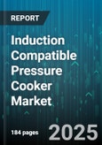Induction Compatible Pressure Cooker Market by Product Type (Electric, Stovetop), Material (Aluminum, Hard Anodized, Stainless Steel), Capacity, Distribution Channel, End User, Pricing Tier - Global Forecast 2025-2030- Product Image