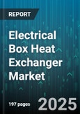 Electrical Box Heat Exchanger Market by Application, Product Type, Cooling Medium, Material, Heat Exchanger Type, End Use Industry, Mounting Type, Distribution Channel, Voltage, Flow Configuration - Global Forecast 2025-2030- Product Image