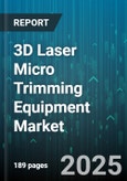 3D Laser Micro Trimming Equipment Market by Automation Level (Fully-Automatic, Manual, Semi-Automatic), Power Rating (High Power, Low Power, Medium Power), Application, Laser Type, End Use Industry - Global Forecast 2025-2030- Product Image