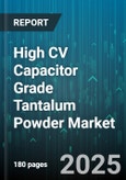 High CV Capacitor Grade Tantalum Powder Market - Global Forecast 2025-2030- Product Image