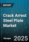 Crack Arrest Steel Plate Market by Grade (Carbon Steel, Hsla Steel, Low Alloy Steel), Process Type (Cold Rolled, Hot Rolled), Thickness Range, Application - Global Forecast 2025-2030- Product Image
