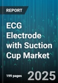 ECG Electrode with Suction Cup Market by Product Type (Disposable, Reusable), Material (Carbon, Silver/Silver Chloride), End User, Application, Adhesive, Channel - Global Forecast 2025-2030- Product Image