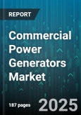 Commercial Power Generators Market by Product (Fuel Cell, Gas Turbine, Microturbine), Fuel Type (Biogas, Diesel, Hydrogen), Application, End User - Global Forecast 2025-2030- Product Image