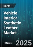 Vehicle Interior Synthetic Leather Market by Material Type (Microfiber, PU, PVC), Application (Consoles & Armrests, Door Panels, Headliners), Technology, Price Tier, Vehicle Type, End User - Global Forecast 2025-2030- Product Image