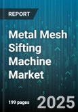 Metal Mesh Sifting Machine Market by Type (Flip Flow Screen, Rotary Drum Screen, Trommel Screen), End Use Industry (Chemical, Construction, Food Processing), Operation Mode, Material, Mesh Size - Global Forecast 2025-2030- Product Image