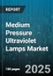 Medium Pressure Ultraviolet Lamps Market by Application (Air Treatment, Aquatics, Food & Beverage), End-Use Industry (Commercial, Industrial, Municipal), Lamp Type, Wattage, Distribution Channel - Global Forecast 2025-2030 - Product Image