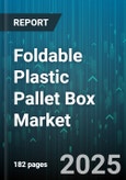 Foldable Plastic Pallet Box Market by Type (Double Wall, Single Wall), End Use Industry (Automotive, Chemicals, Food & Beverage), Material Grade, Load Capacity, Folding Style, Sales Channel, Color - Global Forecast 2025-2030- Product Image