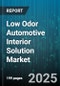 Low Odor Automotive Interior Solution Market by Vehicle Type (Commercial Vehicles, Passenger Cars), Application (Carpets & Floor Mats, Dashboards & Consoles, Door Panels), Material Type, Technology - Global Forecast 2025-2030 - Product Image