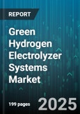 Green Hydrogen Electrolyzer Systems Market by End Use (Industrial, Power Generation, Transportation), Technology Type (Alkaline, Anion Exchange Membrane, Pem), Output Capacity, Installation Location - Global Forecast 2025-2030- Product Image