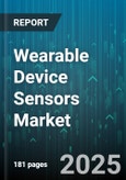 Wearable Device Sensors Market by Product Type (Fitness Bands, Smart Clothing, Smart Glasses), Technology (Accelerometer, Global Positioning System, Gyroscope), End User, Use Case, Distribution Channel - Global Forecast 2025-2030- Product Image