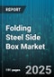 Folding Steel Side Box Market by End Use Industry (Agriculture, Construction, Logistics), Vehicle Type (Heavy Duty, Light Duty, Medium Duty), Distribution Channel, Product Type, Material, Load Capacity - Global Forecast 2025-2030 - Product Thumbnail Image