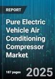 Pure Electric Vehicle Air Conditioning Compressor Market by Compressor Type (Reciprocating, Rotary, Scroll), Drive Mode (Belt Driven, Integrated, Motor Driven), Vehicle Type, Application, Sales Channel - Global Forecast 2025-2030- Product Image