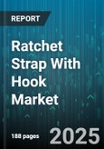 Ratchet Strap With Hook Market by End Fitting Type (Double J Hook, J Hook, S Hook), Material (Nylon Webbing, Polyester Webbing, Steel Components), Application, Capacity, Distribution Channel - Global Forecast 2025-2030- Product Image