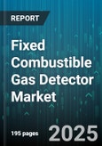 Fixed Combustible Gas Detector Market by End User Industry (Chemical, Manufacturing, Mining), Technology (Catalytic Bead, Infrared, Semiconductor), Gas Type, Application, Distribution Channel - Global Forecast 2025-2030- Product Image