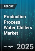 Production Process Water Chillers Market by Chiller Type (Air Cooled, Water Cooled), Capacity Range (100-500 TR, 500-1000 TR, <100 TR), End-Use Industry, Application, Condenser Type, End-User - Global Forecast 2025-2030- Product Image