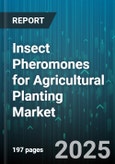 Insect Pheromones for Agricultural Planting Market by Crop Type (Field Crops, Forestry, Fruit & Vegetables), Mode Of Application (Mass Trapping, Mating Disruption, Monitoring), Pheromone Type, Formulation, End Use - Global Forecast 2025-2030- Product Image