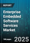 Enterprise Embedded Software Services Market by Vertical (Aerospace & Defense, Automotive, Consumer Electronics), Solution Type (Middleware, Networking, Real-Time Os), Component, Deployment Model, Organization Size - Global Forecast 2025-2030- Product Image