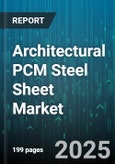 Architectural PCM Steel Sheet Market by Coating Type (Polyester, Polyurethane, Polyvinylidene Fluoride), Application (Cladding, Doors And Windows, Flooring), Substrate, End Use, Thickness Range, Distribution Channel - Global Forecast 2025-2030- Product Image