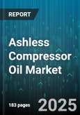 Ashless Compressor Oil Market by Application (Centrifugal Compressor, Gas Turbine, Reciprocating Compressor), Viscosity Grade (Iso Vg 100, Iso Vg 32, Iso Vg 46), Base Oil Type, End User Industry, Distribution Channel - Global Forecast 2025-2030- Product Image