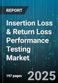 Insertion Loss & Return Loss Performance Testing Market by Product Type (Coaxial Cable, Connector, Optical Fiber), Application (Aerospace & Defense, Automotive, Medical), End User, Component, Test Frequency, Device Type - Global Forecast 2025-2030- Product Image