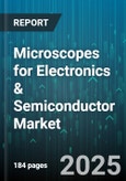 Microscopes for Electronics & Semiconductor Market by Technology (Optical Microscope, Scanning Electron Microscope, Scanning Probe Microscope), Application (Failure Analysis, Inspection, Metrology), End User, Product Type - Global Forecast 2025-2030- Product Image