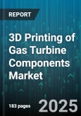 3D Printing of Gas Turbine Components Market by Material (Ceramic, Cobalt Alloy, Nickel Alloy), Technology (Binder Jetting, Directed Energy Deposition, Powder Bed Fusion), Component, End User, Deployment - Global Forecast 2025-2030- Product Image