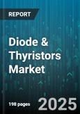 Diode & Thyristors Market by Product Type (DIAC, GTO, IGCT), Application (Aerospace & Defense, Automotive, Consumer Electronics), Technology, Voltage Rating, Current Rating, Packaging Type, Sales Channel - Global Forecast 2025-2030- Product Image