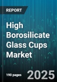 High Borosilicate Glass Cups Market by Product Type (Beer Glasses, Cocktail Glasses, Double Wall Cups), Distribution Channel (Direct Sales, Online Retail, Specialty Stores), End User, Capacity, Price Range - Global Forecast 2025-2030- Product Image