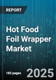 Hot Food Foil Wrapper Market by End Use (Catering Services, Fast Food Chains, Households), Sales Channel (Direct Sales, E-Commerce, Supermarkets & Hypermarkets), Product Form, Material Thickness, Application - Global Forecast 2025-2030- Product Image