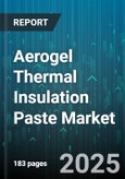 Aerogel Thermal Insulation Paste Market by Product Type (Single Component Paste, Two Component Paste), Application (Automotive And Aerospace, Building Construction, Electronics), End User, Distribution Channel - Global Forecast 2025-2030- Product Image