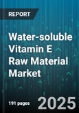 Water-soluble Vitamin E Raw Material Market by Application (Animal Feed, Cosmetics, Dietary Supplements), Product Type (Emulsion, Tocopherol Concentrate, Tocotrienol Concentrate), Form, End User, Sales Channel - Global Forecast 2025-2030- Product Image