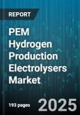 PEM Hydrogen Production Electrolysers Market by Application (Ammonia Production, Electronics, Metal Processing), End-User (Commercial, Industrial, Residential), Capacity, Delivery Mode, Operation Mode, Technology - Global Forecast 2025-2030- Product Image