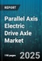 Parallel Axis Electric Drive Axle Market by Vehicle Type (Commercial Vehicles, Passenger Cars), Propulsion (Battery Electric Vehicle, Hybrid Electric Vehicle, Plug-In Hybrid Electric Vehicle), Motor Type, Power Rating, Application, Sales Channel - Global Forecast 2025-2030 - Product Thumbnail Image