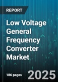 Low Voltage General Frequency Converter Market by End User Industry (Food Beverage, Manufacturing, Oil Gas Power), Product Type (Integrated, Standalone), Control Technology, Power Rating, Application, Distribution Channel, Cooling Type, Output Phase - Global Forecast 2025-2030- Product Image